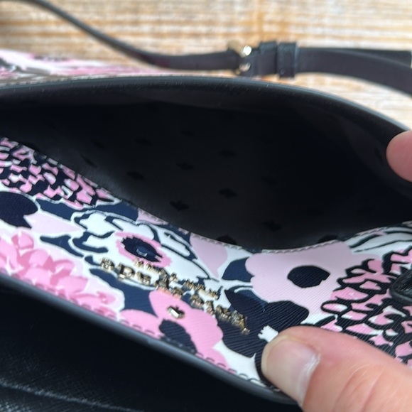 Kate Spade Staci Floral Satchel Bag EUC - Picture 15 of 16